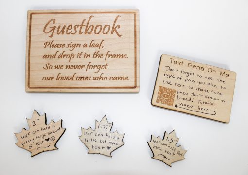 190925-348 -Tree Shaped Puzzle Guest Book