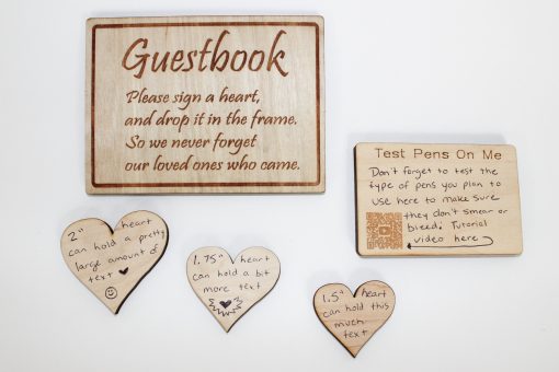190925-349 -Tree Shaped Puzzle Guest Book