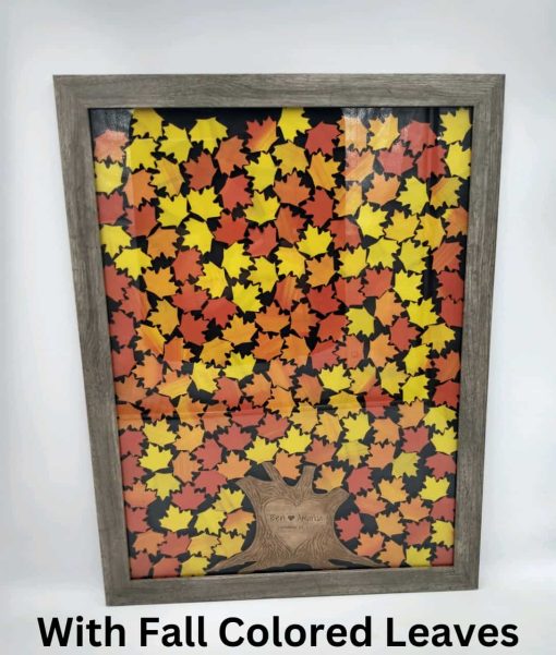 With Fall Colored Leaves Drop Top Image 1