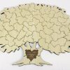 withoutborder -Tree Shaped Puzzle Guest Book