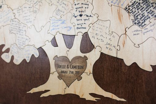 190925-345 -Tree Puzzle Guest Book Alternative