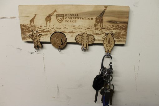 GCF Wood Key Holder