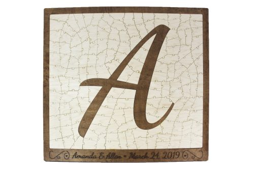 letterpuzzle1 -Letter Puzzle Guest Book Alternative