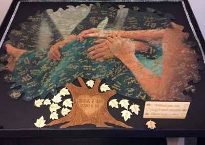 Photo Transfer Tree Puzzle