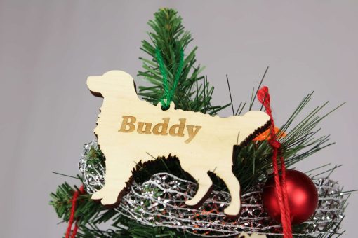 Personalized Wooden Dog Ornament | Any Breed - Image 3