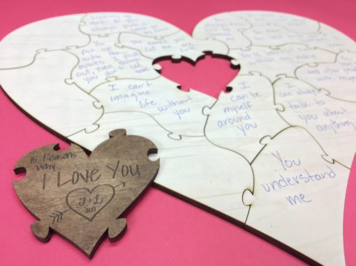 Valentines Day Gift Heart Puzzle