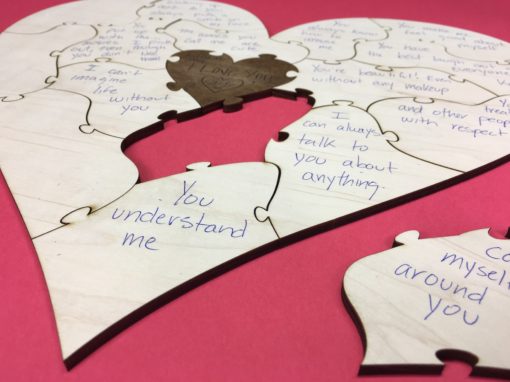 heart puzzle love girlfriend