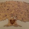 signed tree puzzle guest book