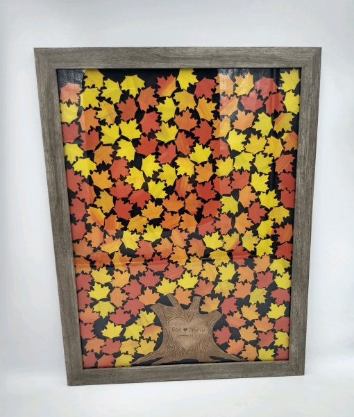 Family Tree Fall Colored Drop Box
