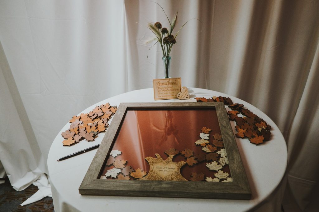 Tree Drop Top Guestbook