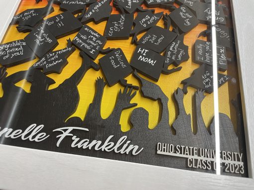 Graduation Party Guest Book Personalization